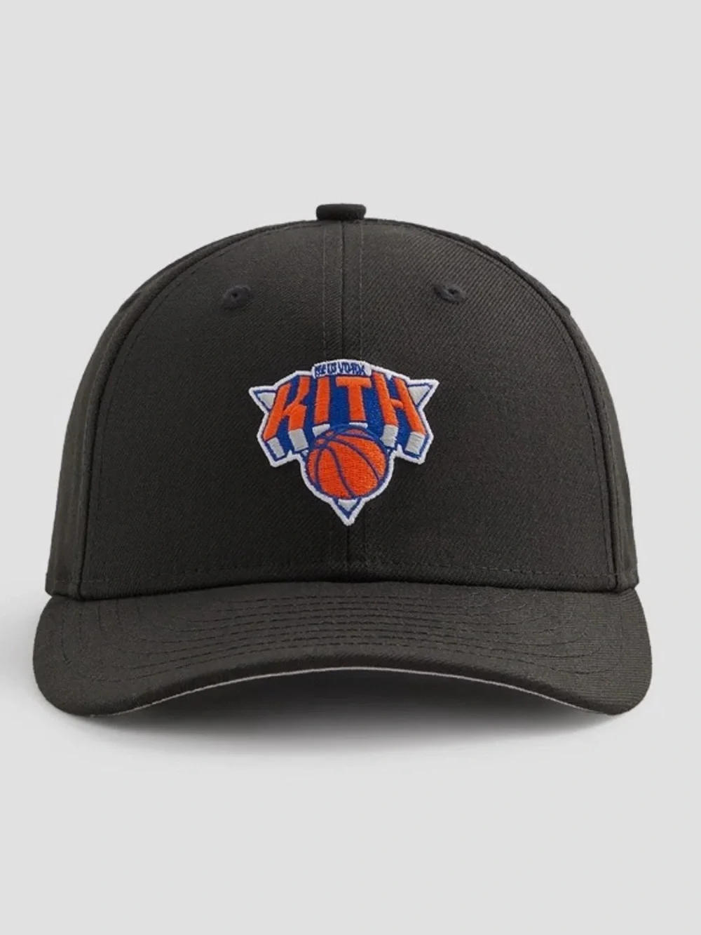 Kith x New Era New York Knicks Black 59FIFTY Low Profile Fitted Cap